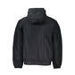 Black Polyester Men Jacket
