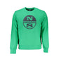 Green Cotton Men Sweater