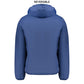 Blue Polyamide Men Jacket