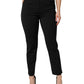 Black High Waisted Tapered STAFF Pants