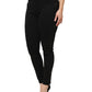 Black Cotton Mid Waist Denim Jeans
