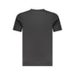 Black Cotton Men T-Shirt