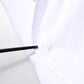 White Cotton Collared Shirt Long Sleeve Top