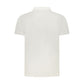 White Cotton Men Polo Shirt