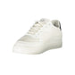 White Polyester Men Sneaker