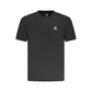 Black Cotton Men T-Shirt