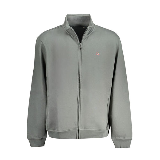 Green Cotton Sweatshirt