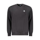 Black Cotton Men Sweater