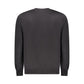 Black Cotton Men Sweater