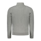 Brown Polyester Men Cardigan