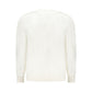 White Cotton Men Sweatshirt