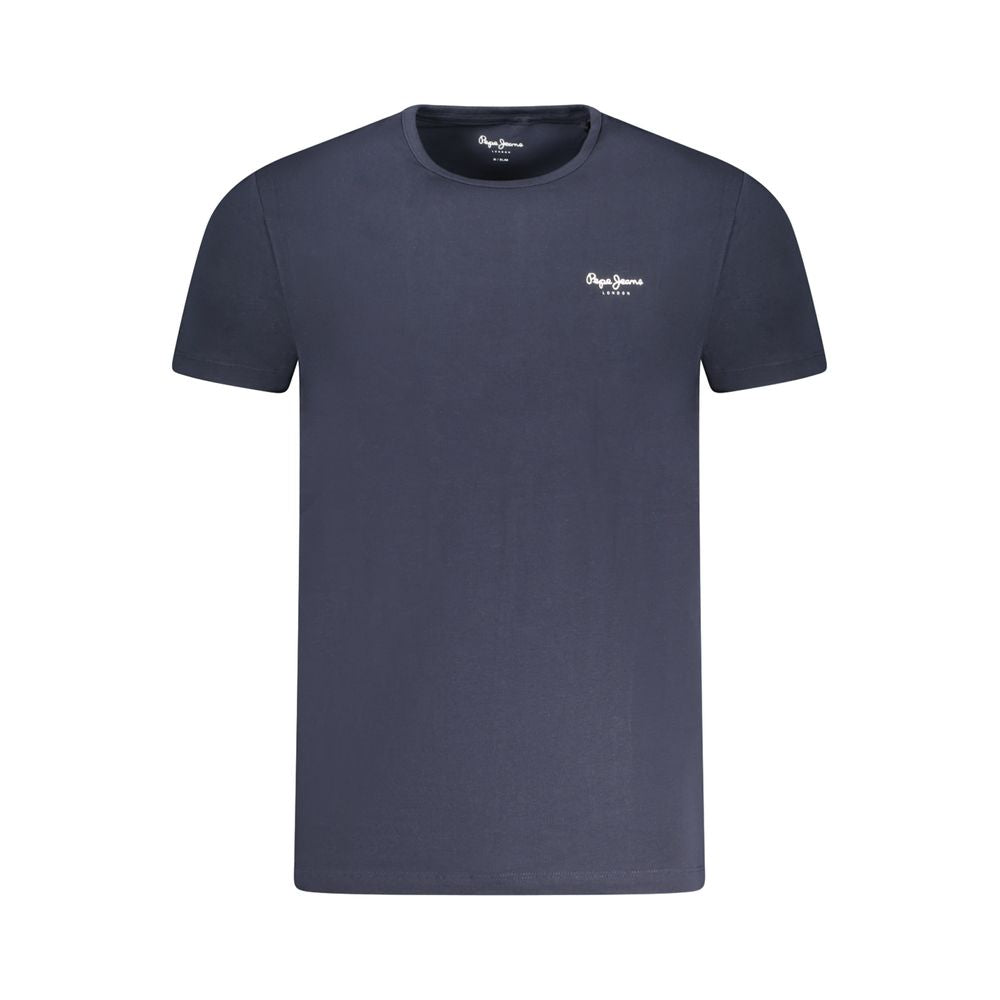 Blue Cotton T-Shirt