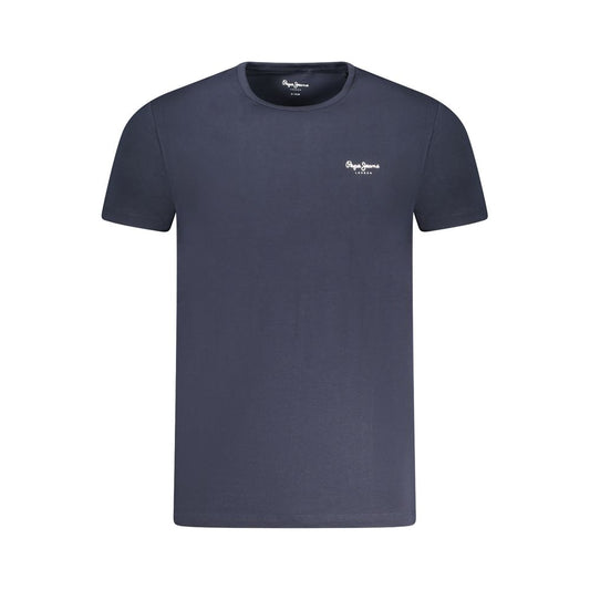 Blue Cotton T-Shirt