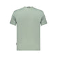 Green Cotton Men T-Shirt