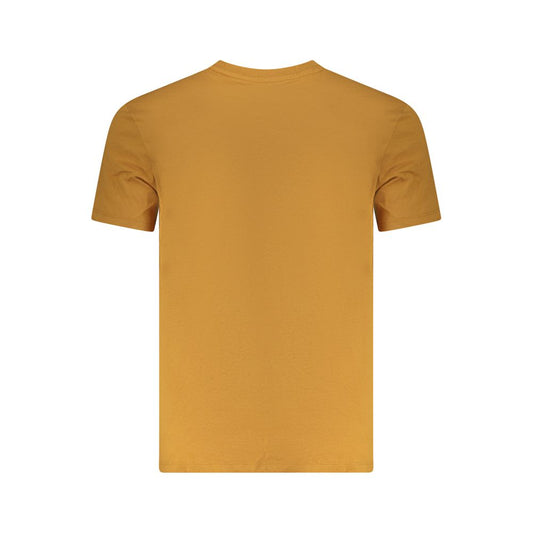 Marrone Cotton Men T-Shirt