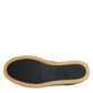 Brown White Calfskin Leather Loafers Shoes