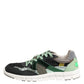 Multicolor Lace Up Low Top Sneakers Shoes