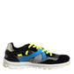 Multicolor Lace Up Low Top Men Sneakers Shoes