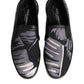 Black Tropical Slip On Men Sneakers Shoes
