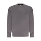 Black Cotton Men Sweater