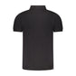 Black Cotton Polo Shirt