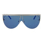 Silver Metal Sunglasses