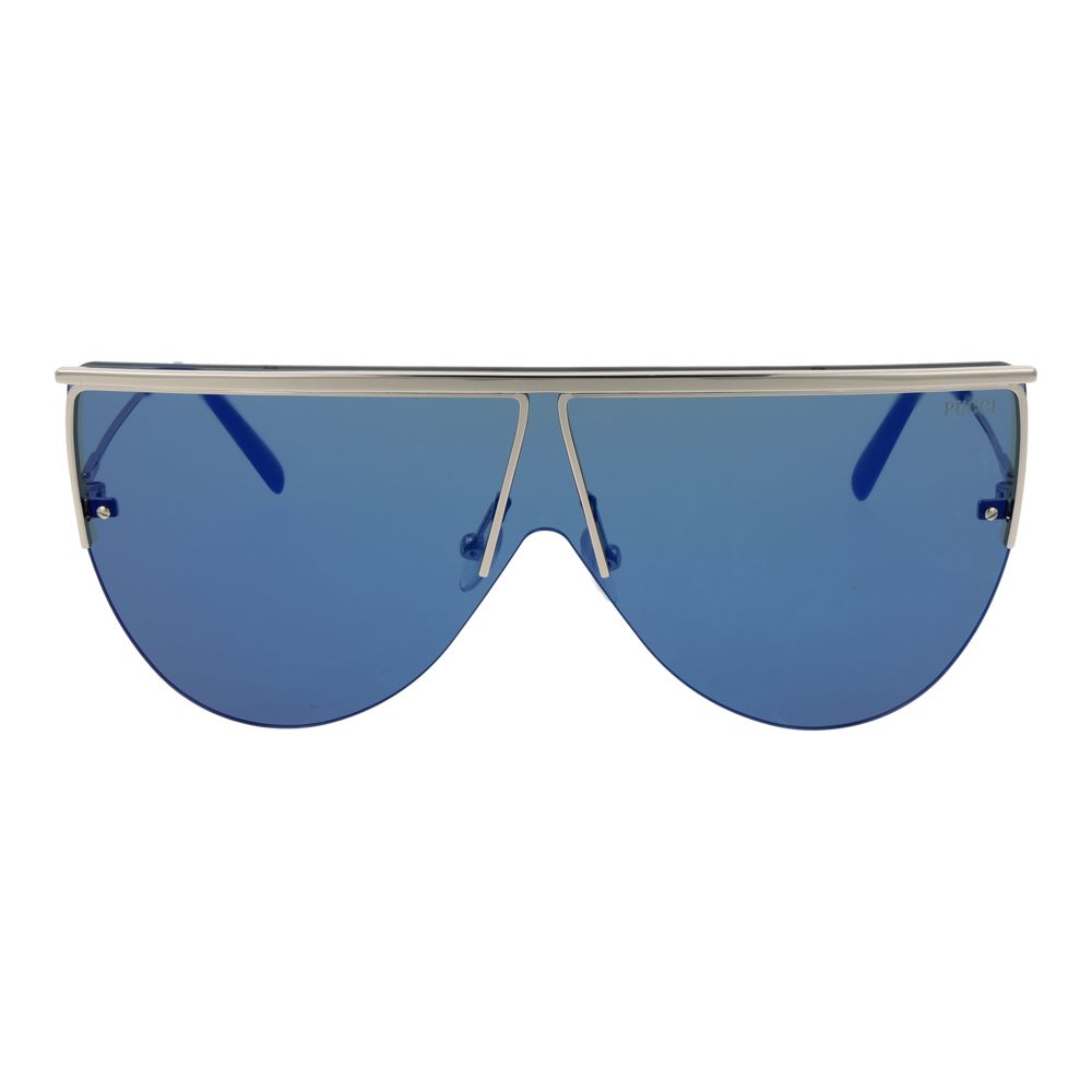 Silver Metal Sunglasses