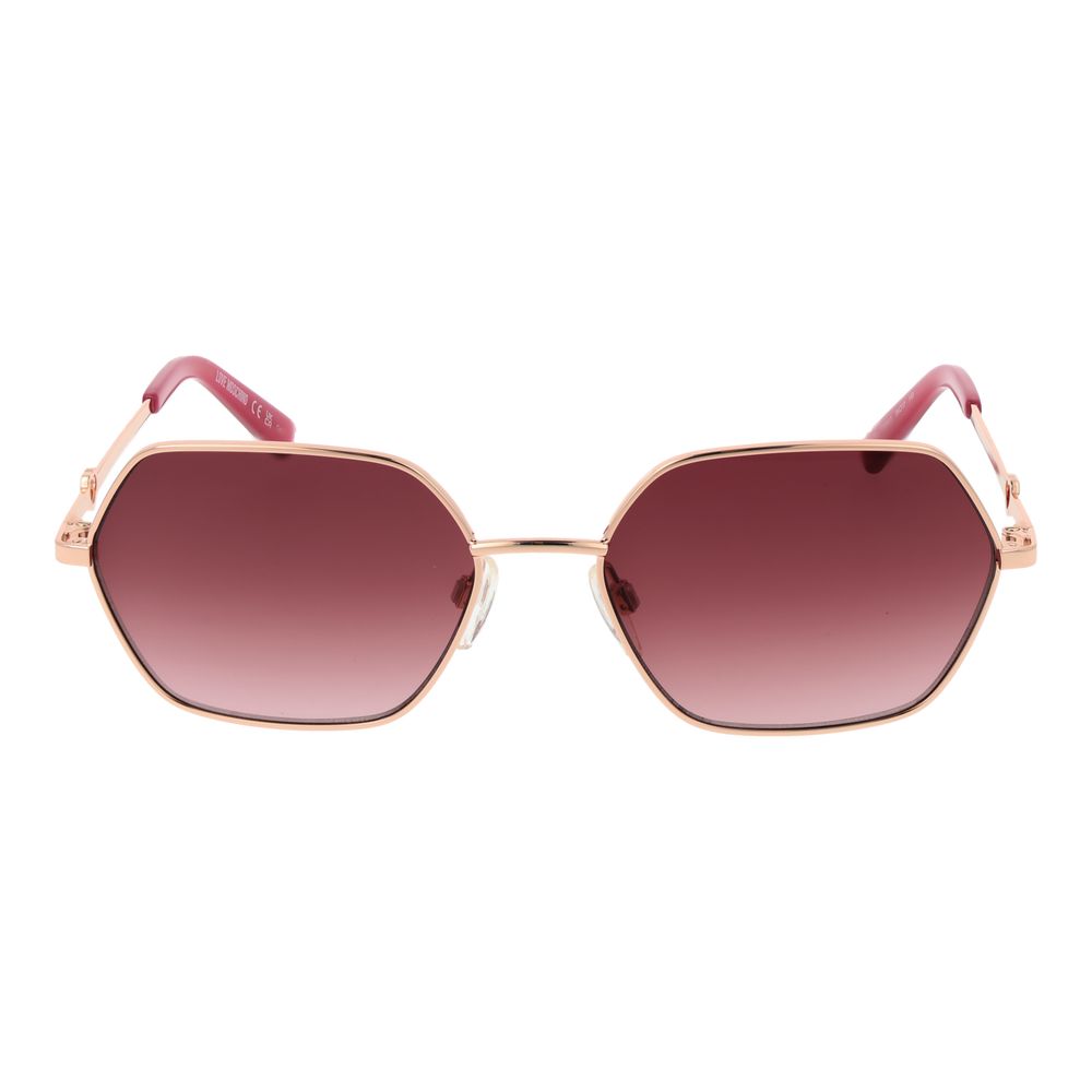 Rose Gold Metal Sunglasses