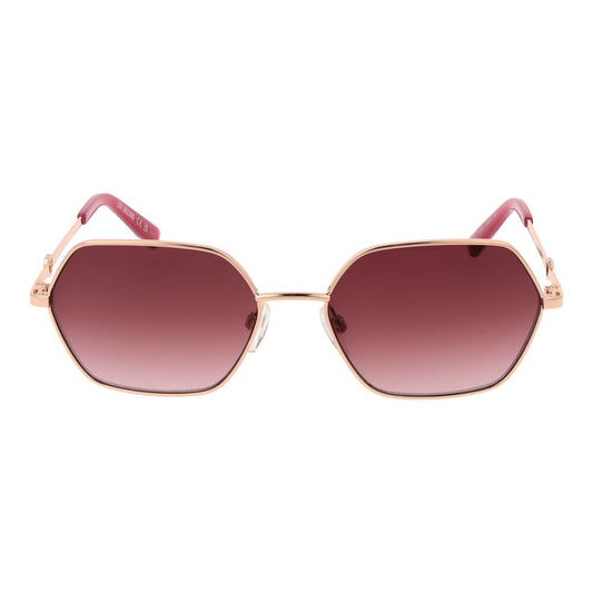 Rose Gold Metal Sunglasses