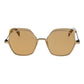 Gold Unisex Sunglass