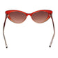 Burgundy Plastic Sunglasses