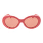 Pink Plastic Sunglasses