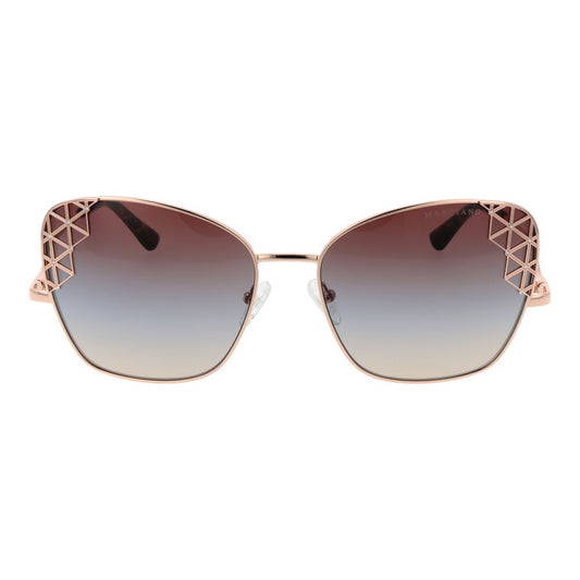Rose Gold Metal Sunglasses