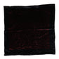 Black Red Viscose Square Men Foulard Scarf