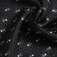 Black White Printed Square Men Foulard Scarf