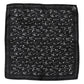 Black White Printed Square Men Foulard Scarf