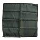Green DG Crown Silk Square Men Foulard Scarf