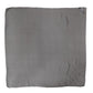 Gray Black Silk Square Women Foulard Scarf