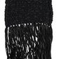 Black Cashmere Neck Warmer Wrap Shawl Scarf