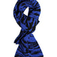 Blue Black Logo Neck Warmer Wrap Shawl Scarf