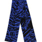 Blue Black Logo Neck Warmer Wrap Shawl Scarf