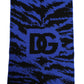 Blue Black Logo Neck Warmer Wrap Shawl Scarf