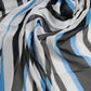 Multicolor Striped Neck Warmer Wrap Scarf