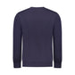 Blue Cotton Men Sweater