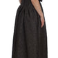 Elegant Gray Sheath Full-Length Dress Gown