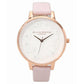 Multicolor Artificial Leather Dress Watch