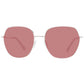 Rose Gold Metal Sunglasses
