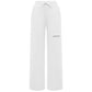 White Cotton Women Palazzo Pants