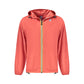 Red Polyamide Men Jacket