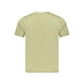 Green Cotton Men T-Shirt